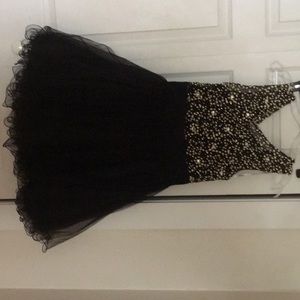 Mob Cheri Black Dress